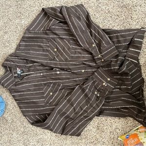 anchor blue pearl snap